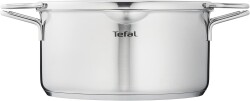 Tefal Nordica tencere H85244 20 cm cam kapaklı,çift saplı Çelik Tencere - 5